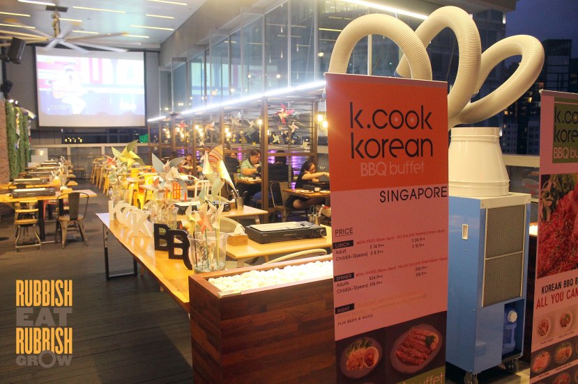 K cook korean bbq buffet Singapore price