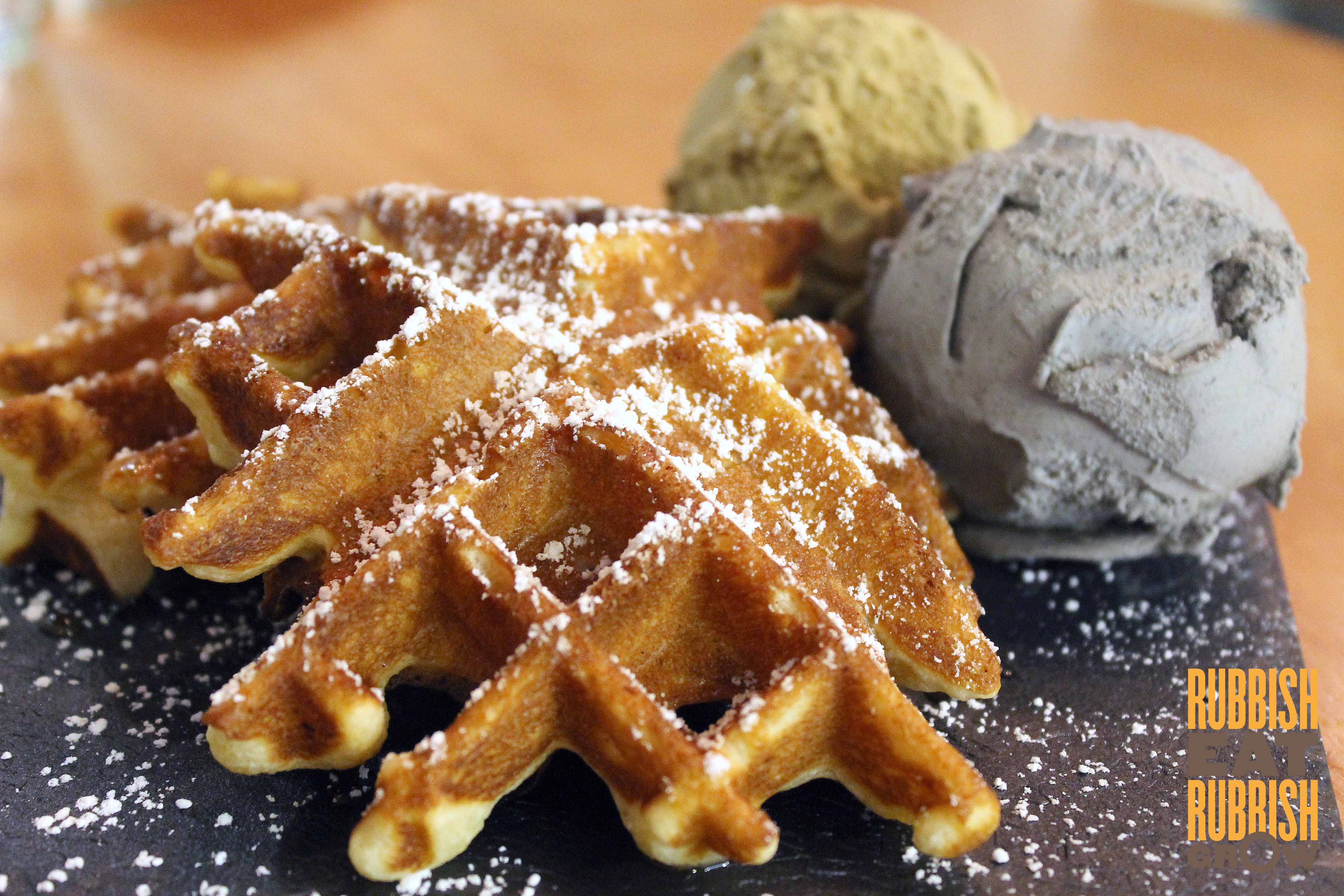 Waffles and Ice Cream: Stateland Cafe (Bali Lane), Oblong (Serangoon Gardens), Creamier (Toa Payoh), Rabbit Owl Depot (North Bridge Road), Butter Studio (Little India)