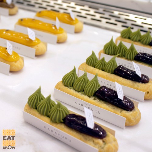The Eclair Allure: L’Eclair @ Dhoby Ghaut; Karafuru Desserts @ Kampong Glam; Tarte by Cheryl Koh @ Shaw Centre; Maison Kayser @ Scotts Square