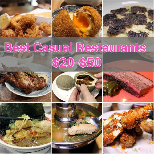 Best Food in Singapore 2015 Part V: 10 Best Casual Restaurants in Singapore ($20-$50)