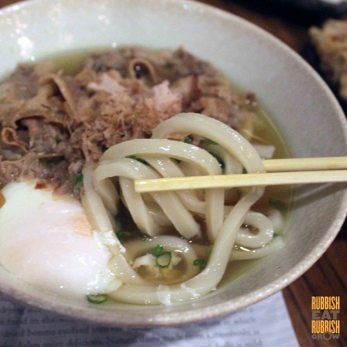 Dashi Master Marusaya, Robertson Quay: Good Udon but Over-Rated and Perfunctory