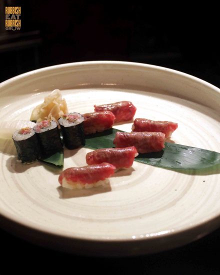 Ikyu, Tiong Bahru: Vertical Wagyu 5-Course Menu, A Collaboration with Huber’s Butchery