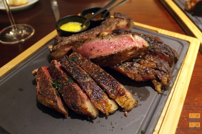 Opus Grill & Bar, Hilton Hotel: Top Steakhouse with Freeflow Wine, and DURIAN COCKTAIL