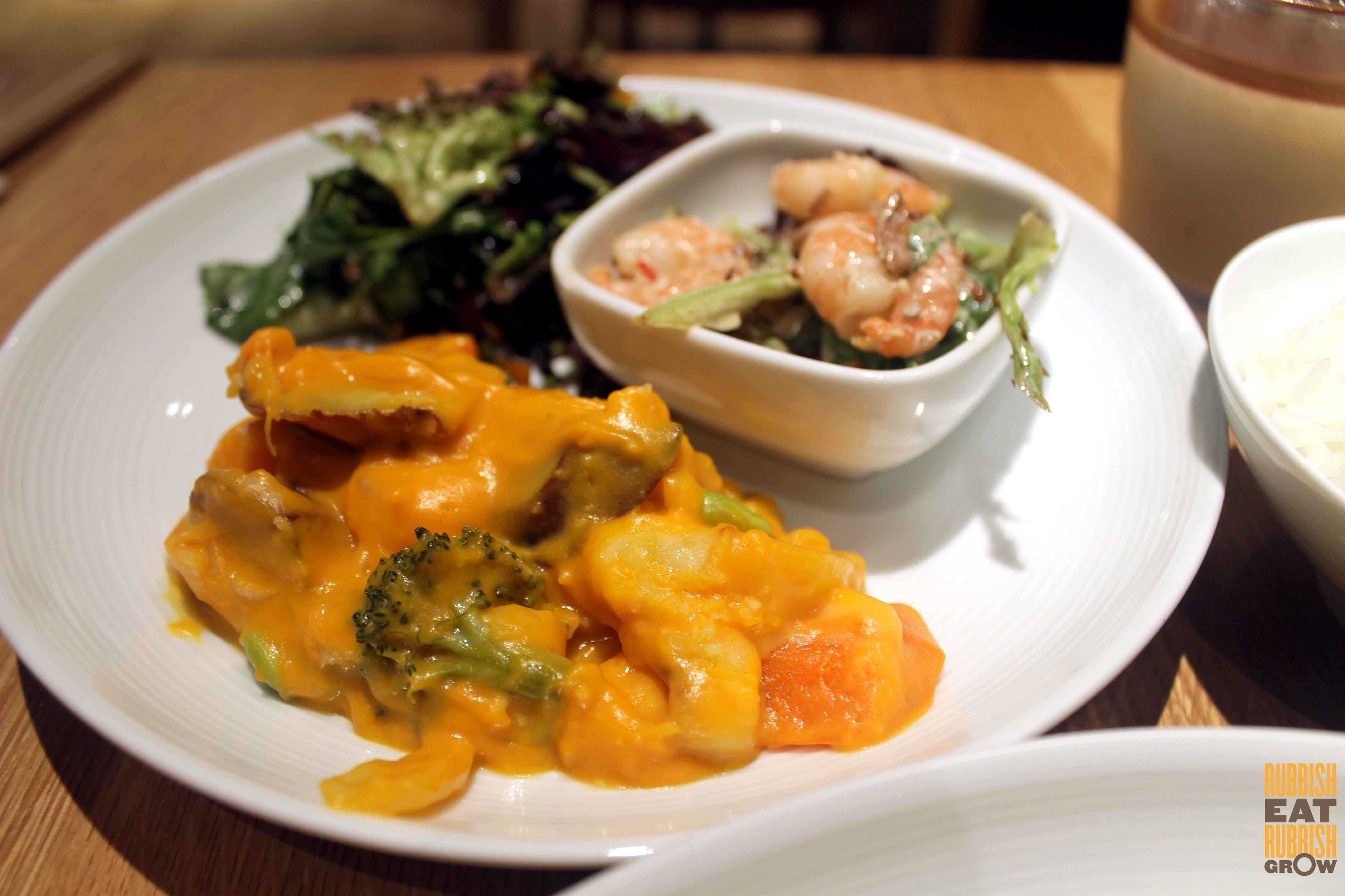 Muji Cafe, Paragon: 1 Japanese Cai Fan = 4 Singapore Cai Fan