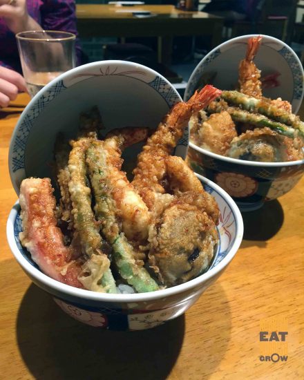 Tempura Kohaku 天ぷら琥珀 @ Eat at Seven, Suntec: Super Shiok Tendon or Tempura Rice Bowl. Are you #TeamKohaku or #TeamItsuki?