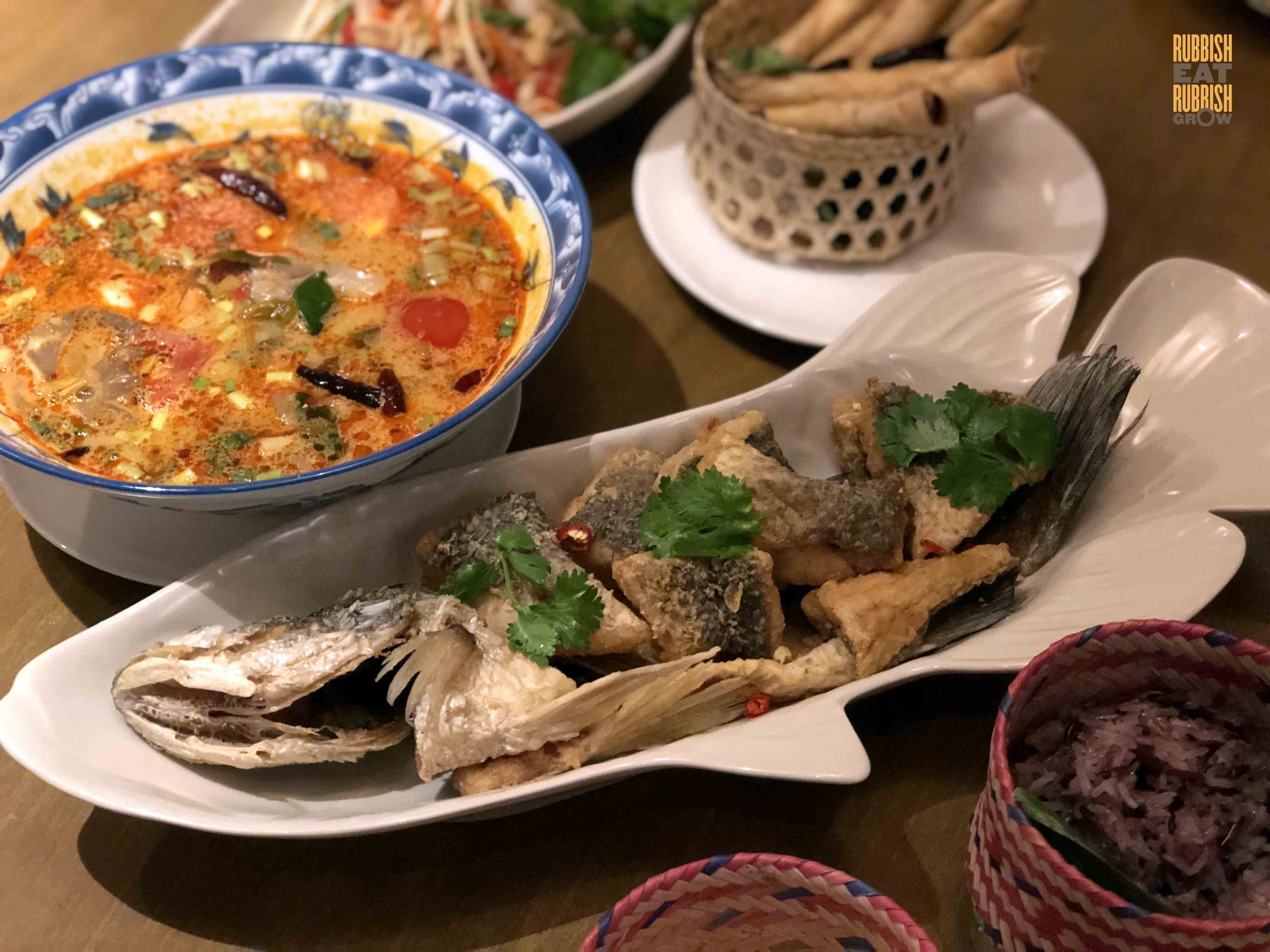 Un-Yang-Kor-Dai, Boat Quay: Authentic Northeastern Thai Cuisine with a Side of Philanthropy
