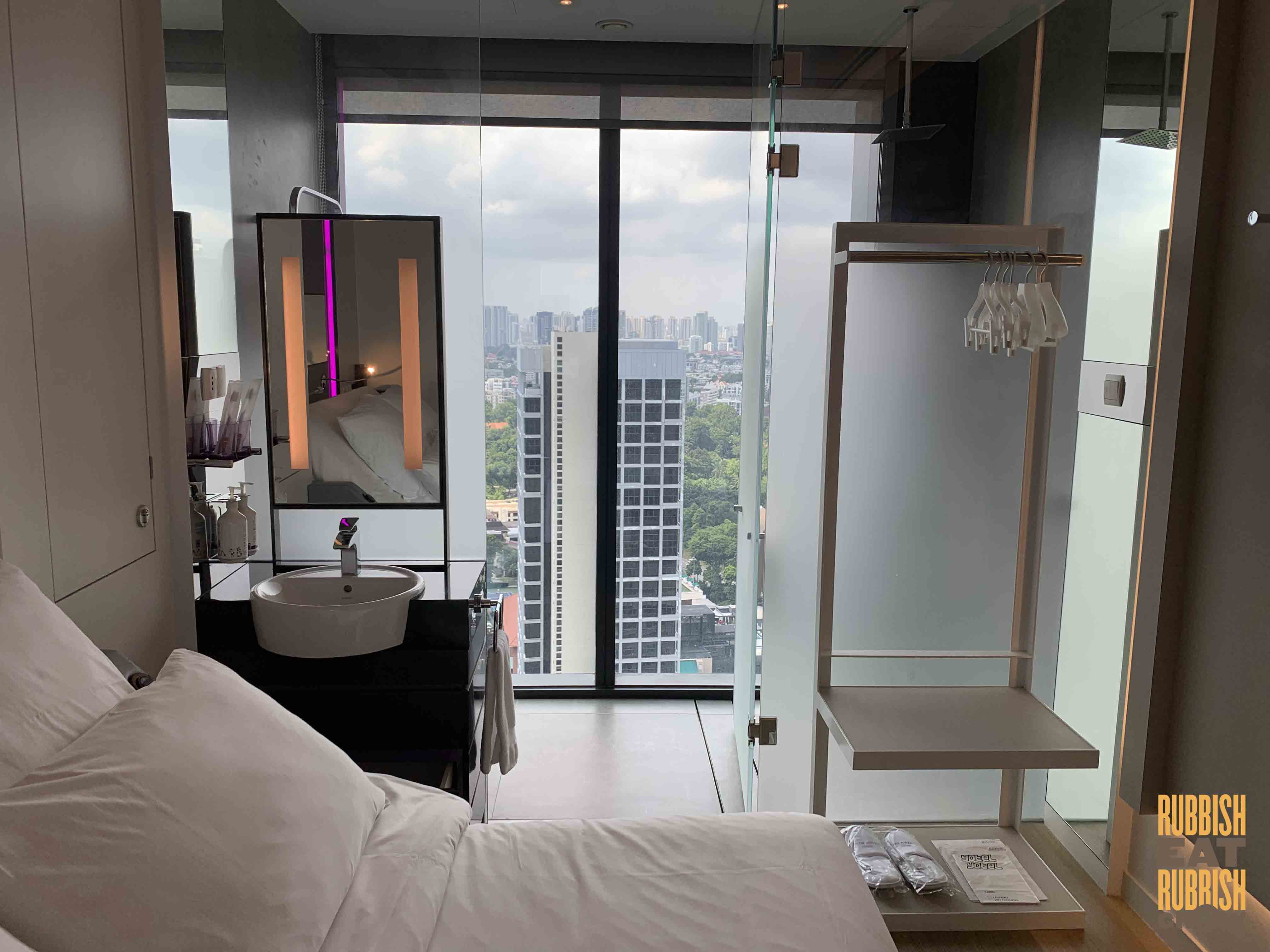 Staycation at Yotel Singapore Orchard Road: A (Bath)Room with a View