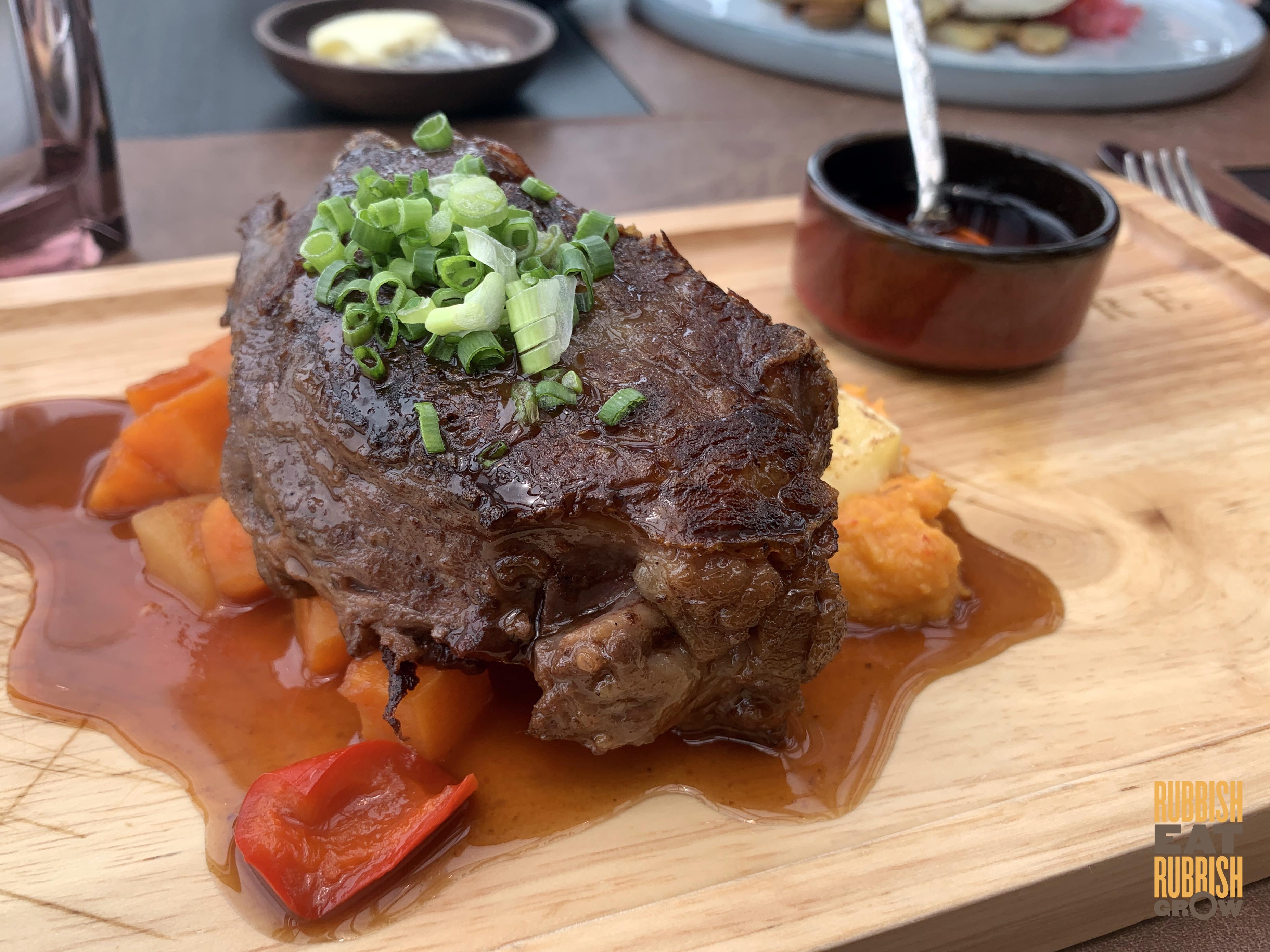 Fire @ 1-Atico, Ion Orchard: Panoramic View with an Almost Perfect Meal