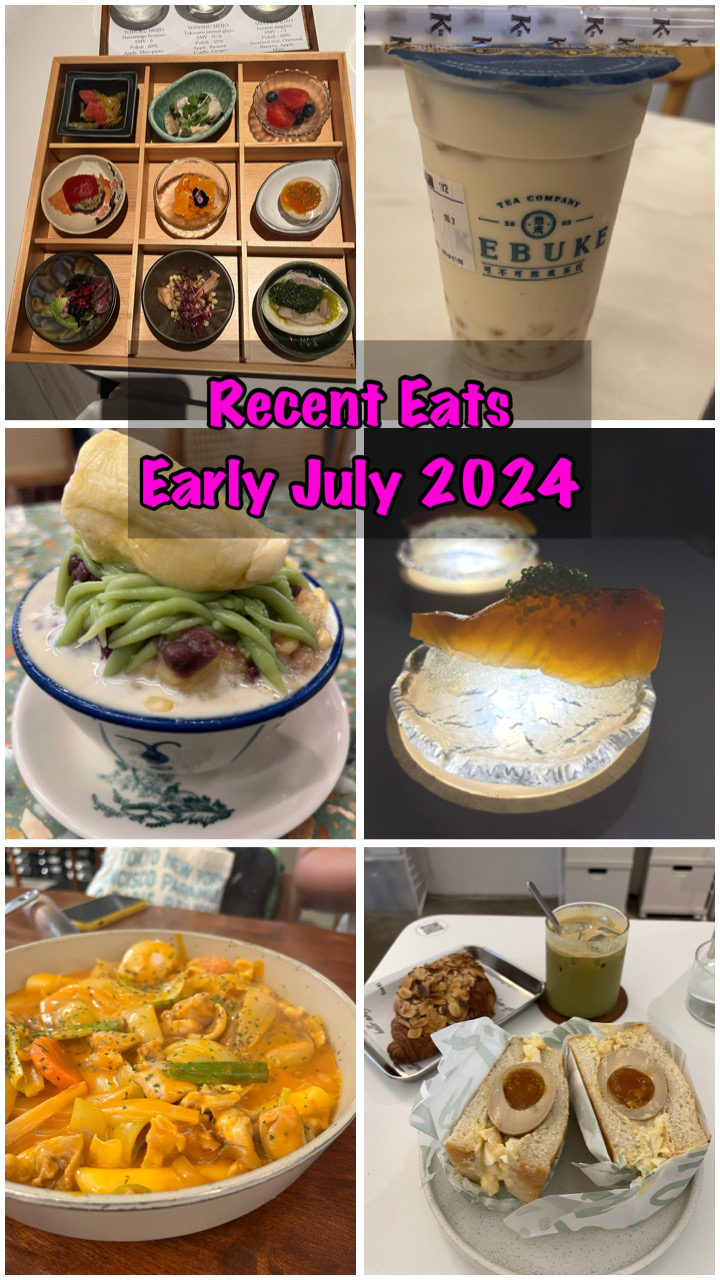 Recent Eats: KL Street Food at EatAlley, Hello Arigato’s Tamago Sando, Mad About Sucre’s Summer Menu, Moss Cross Tokyo’s $80 Sake Buffet and more…