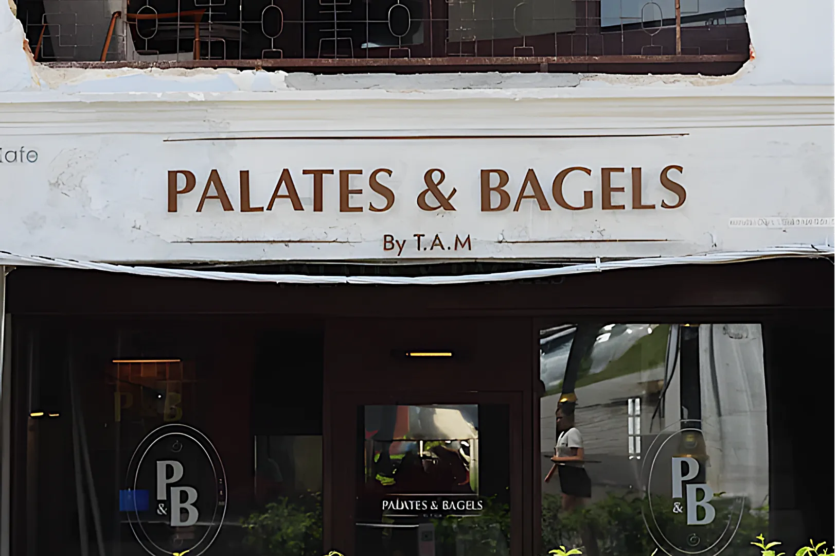 Palates & Bagels Jalan Dhoby: Big Bagels, Old-Town Café Energy